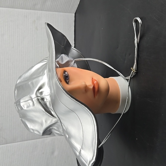 NEW Hairbrella Satin-Lined Waterproof Sou'wester Rain Hat - Picture 1 of 10